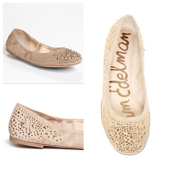 ⚡️FLASH SALE!✨ Sam Edelman Blair Embellished Spiked Ballet Flat 6 - Picture 15 of 15